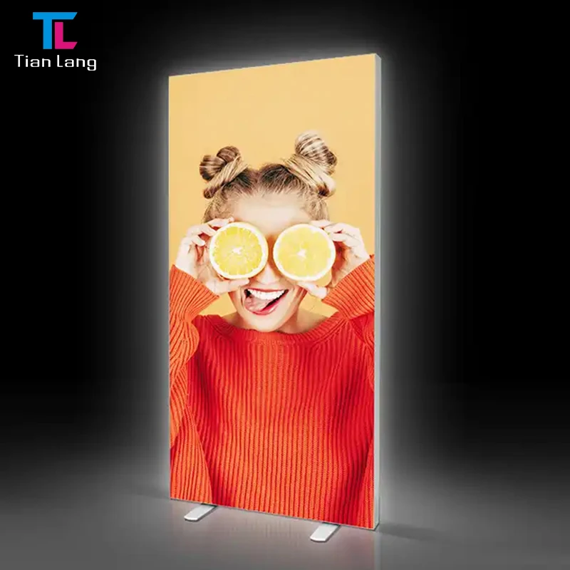 TianLang Reklamná výložka s osvetlením Led rám na výstavu Bannery Reklamné boxy prevnú