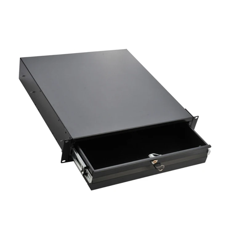 Cabinet Drawer Server Rack Mount 1U 2U Drawer 19 Inch Network Cabinet Accessories