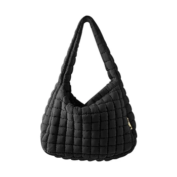Hot Sell Large Capacity Lightweight Tote Bag Fashion Quilt Puffer Bag Large Tote Bag Tote Handbag