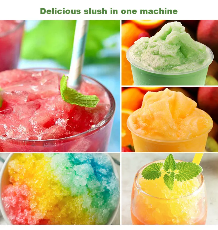 Portable Xrj15lx2 Frozen Drink Italian Small Ice Slushee Maker Slushy Maschines Slush Machine for Home Sale in Lahore
