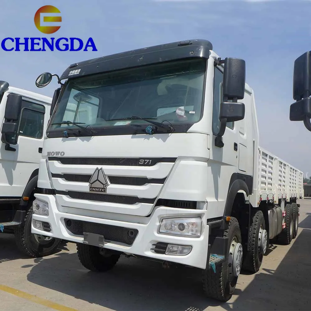 Подержанный грузовик HOWO Shacman 50t 12 колес 8x4 для продажи