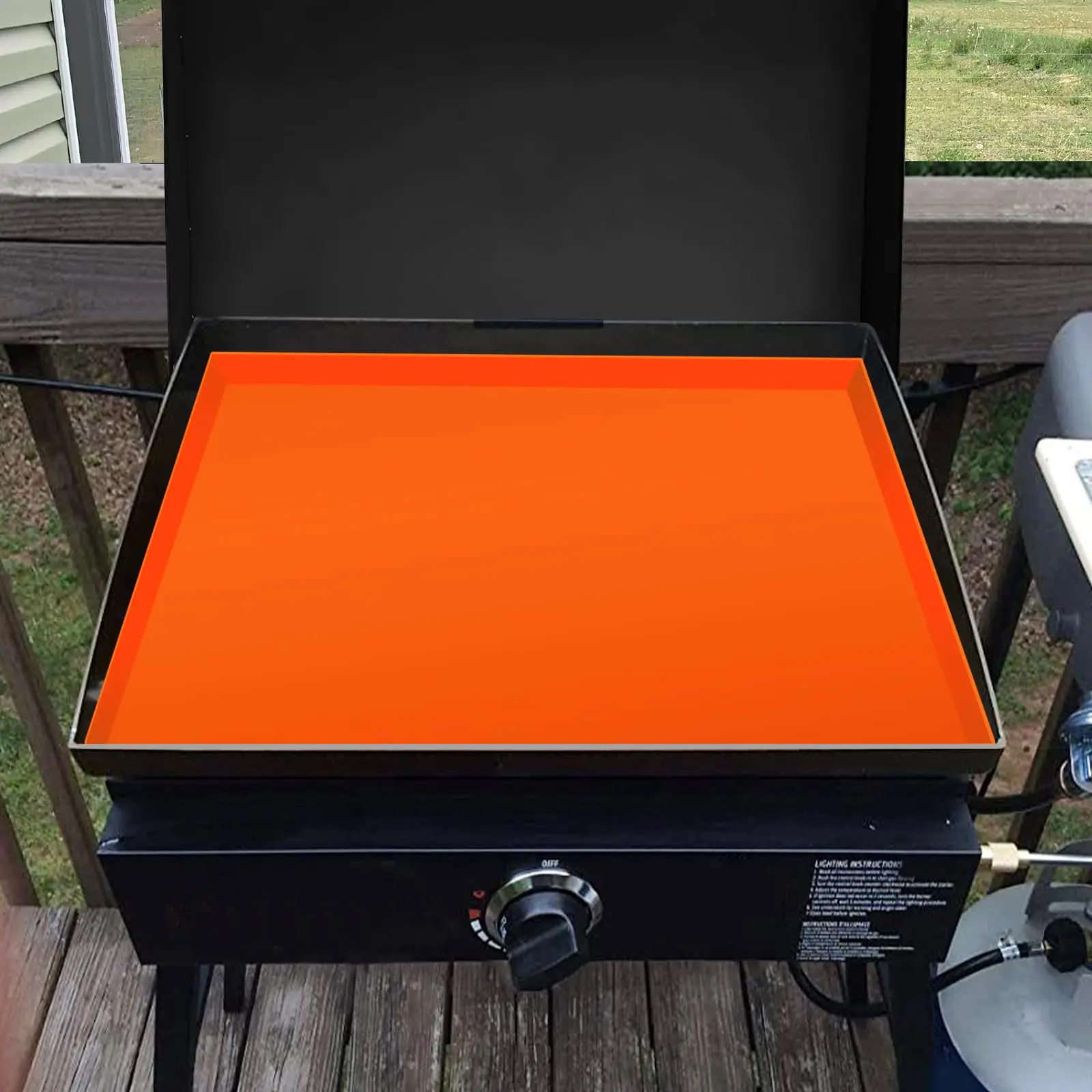 17/22 /28/36 Inch Silicone Bbq Grill Mat Griddle Mat Silicone