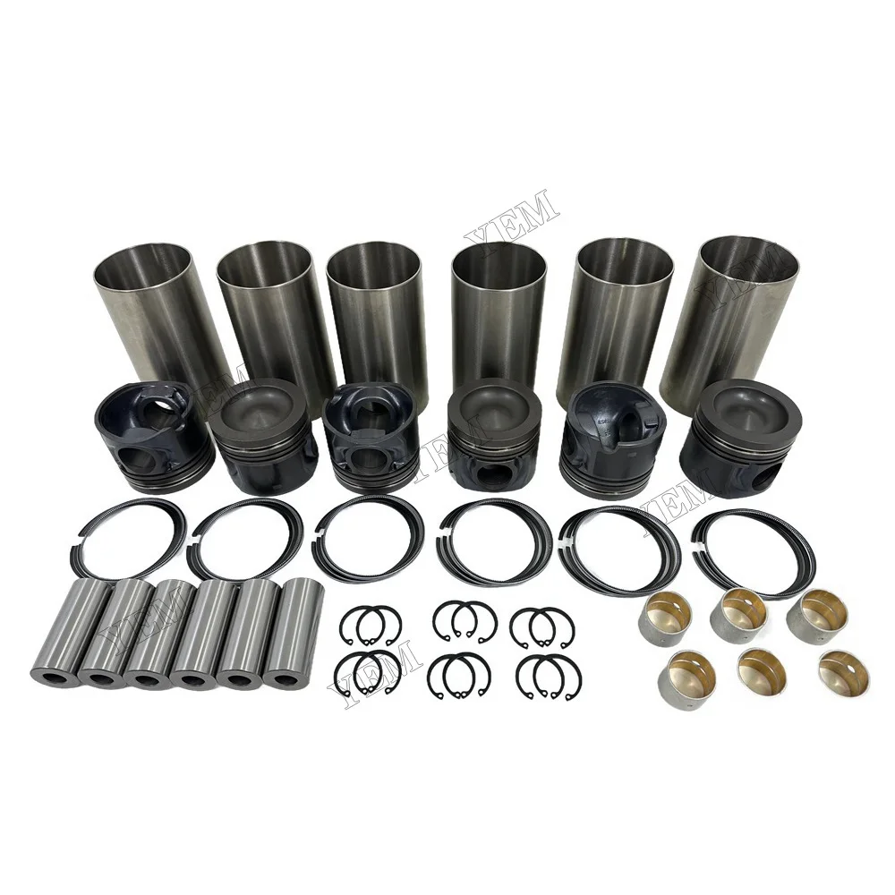 Cylinder Liner Kit Compatible for Caterpillar C7 Replacement High Performance Engine Parts 3