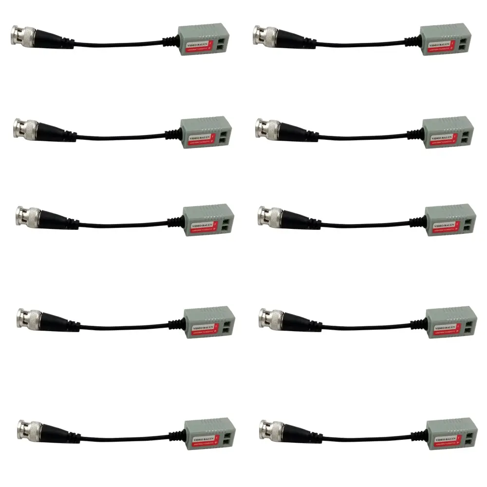 cctv BNC video Balun cctv camera Transceivers receiver CCTV spare parts video balum for camera and DVR
