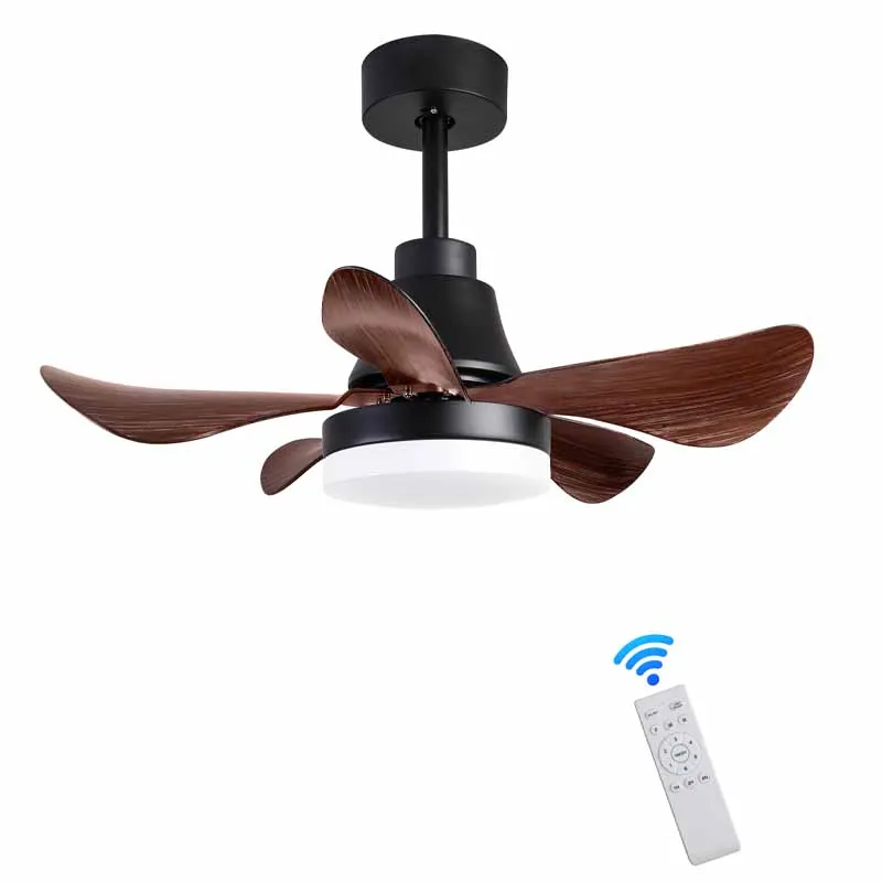 product factory direct ceiling fans with lights and remote dimmable 3cct reversible bldc motor abs blades for bedroom living room886-6