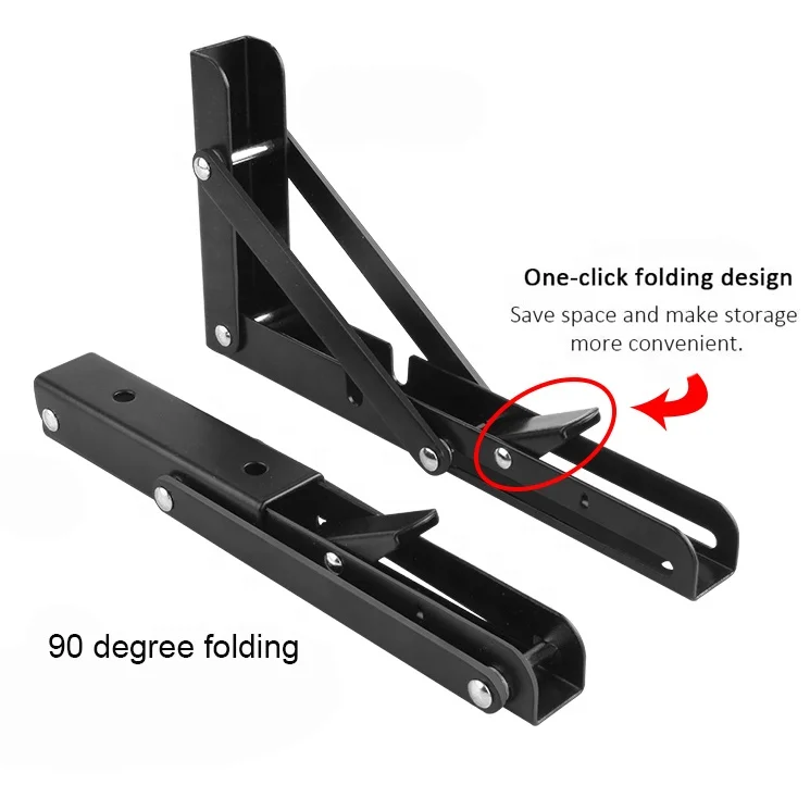 Folding Bracket Bench Lowes Triangle Adjustable Stainless Steel L Angle Wall Mounting Shelf