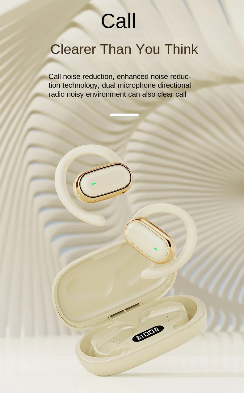 New Wireless Gaming Headset ANC ENC In-ear Headphones OWS Noise Cancelling Earphones Open Ear Sport Headphones X96