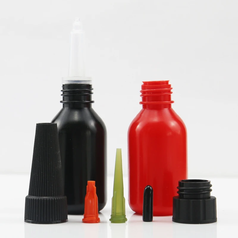 product 25ml 50ml 250ml hdpe flat plastic anaerobic glue bottle with screw cap product type plastic bottles-34