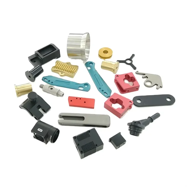 High Quality Custom 5 Axis Precision CNC Machining Rapid Prototyping Aluminum Parts for Industrial Equipment