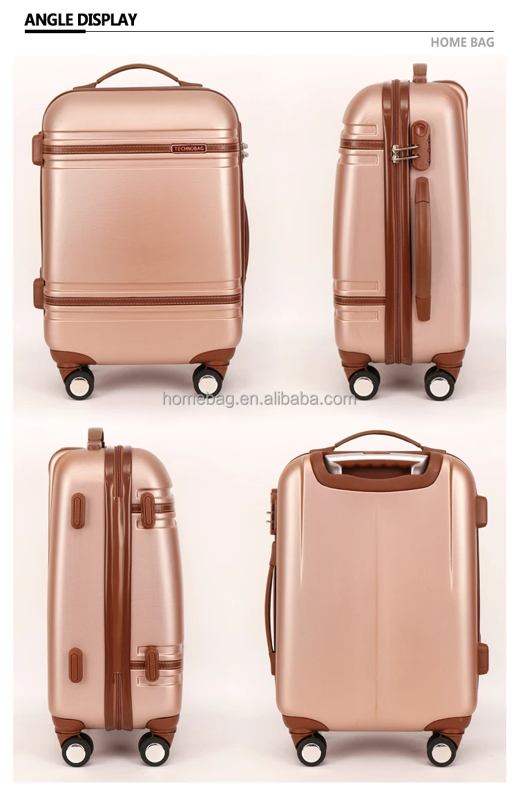 China Manufacturer Abs Travel Vintage Suitcase Trolley Luggage Bags
