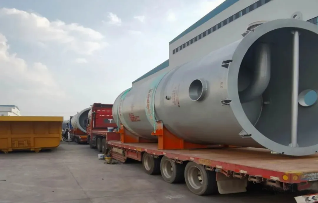 Большая сборка для поглощения выхлопных газов бак для выхлопных газов