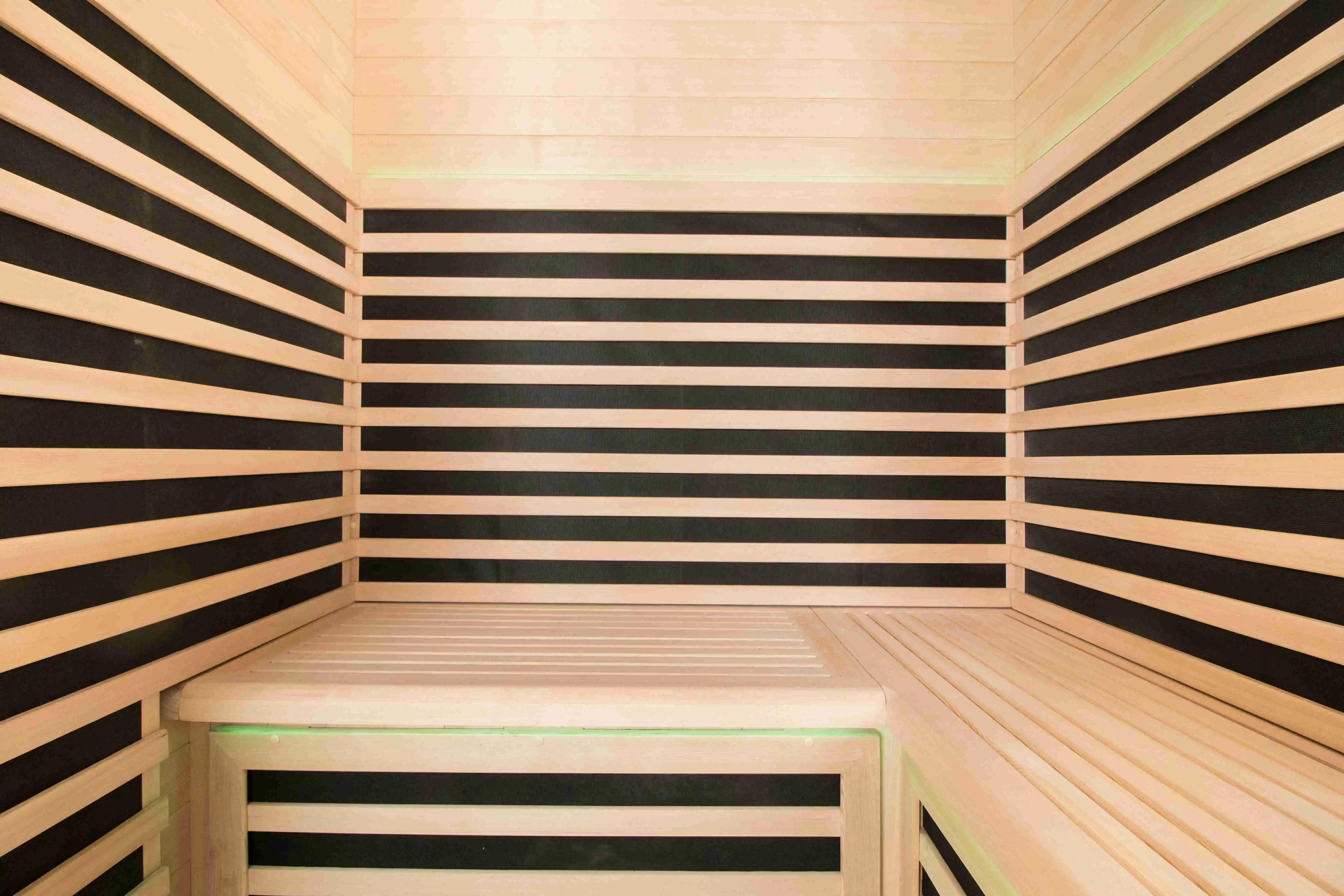 Luxury Prefab Sauna Hemlock Sauna Light Strips Wooden Sauna Cabin Buy