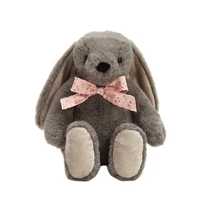 Cute Long-Eared Easter Bunny Rabbit Plush Toy Soft Stuffed Animal Peluches with PP Cotton Filling