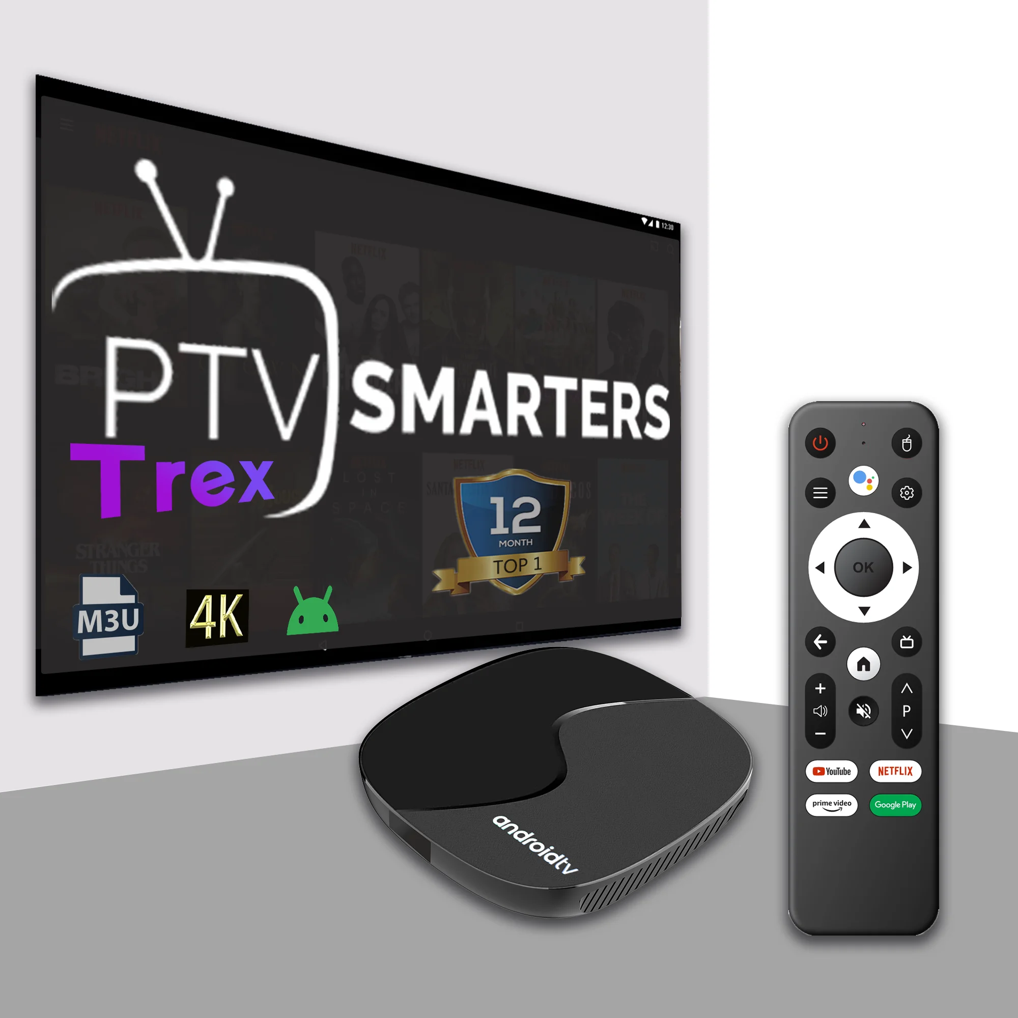 Trex 4k Ultra Hd Best Reseller Panel On Android Tv Box Smart Tv Set Top Box Mytv Smarters 3