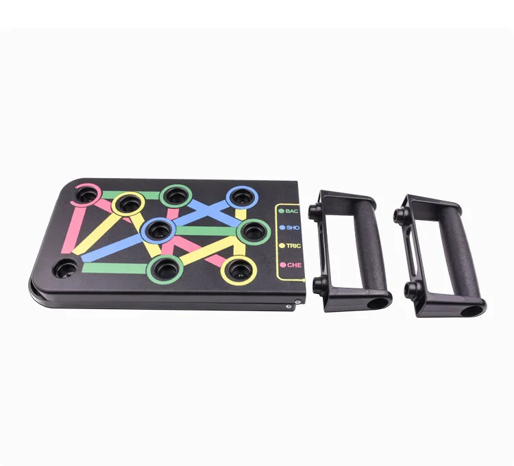Home Exercise Equipment Multi Functional Folding Push up Board Chest Muscle Support Strength Training Fitness Board
