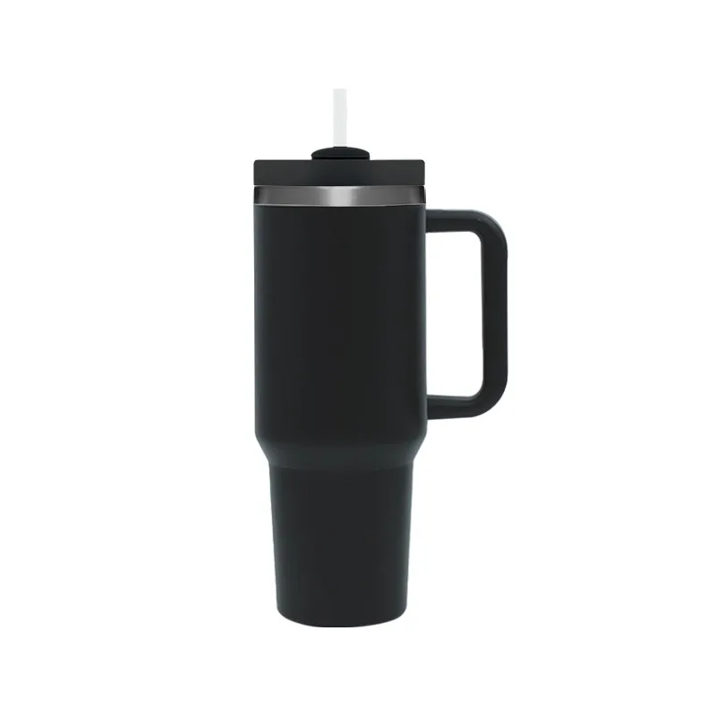 Custom 40oz Tumbler With Handle Insulated Stainless Steel Adventure