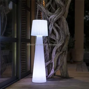 Modern Style LED Floor Lamp Changing Colors for Home/Party/Christmas Decor Remote Control Factory's Hot Selling Plastic Body