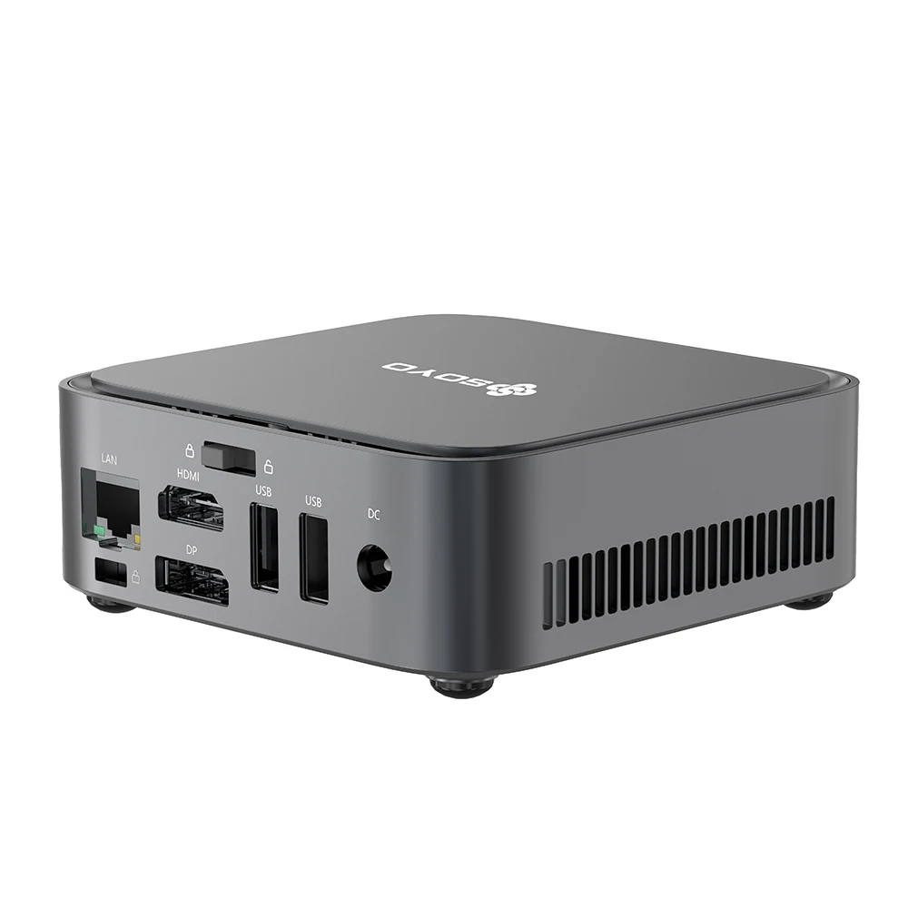 SOYO M2 Pro Mini PC - Intel N100, 12GB DDR5, SSD 256/512GB