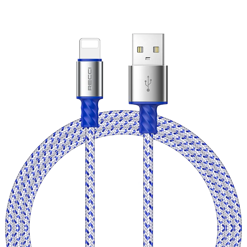 USB-кабель для передачи данных Recci N37, 5 А, Micro Type C