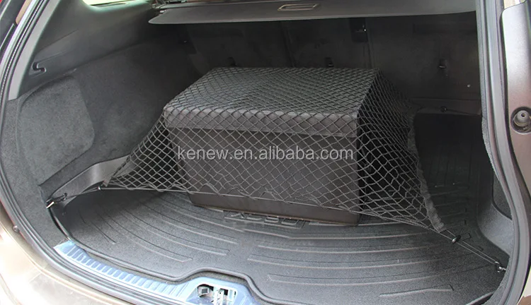 車のトランクネット1x70cm弾性強力ナイロンカーゴラゲッジ収納オーガナイザーネットメッシュカーバンピックアップsuvmpv用フック付き Buy 車のブラックボックストランク収納固定ネットポケット 車のトランクの荷物貨物ネット1x70 弾性収納ナイロン主催メッシュ
