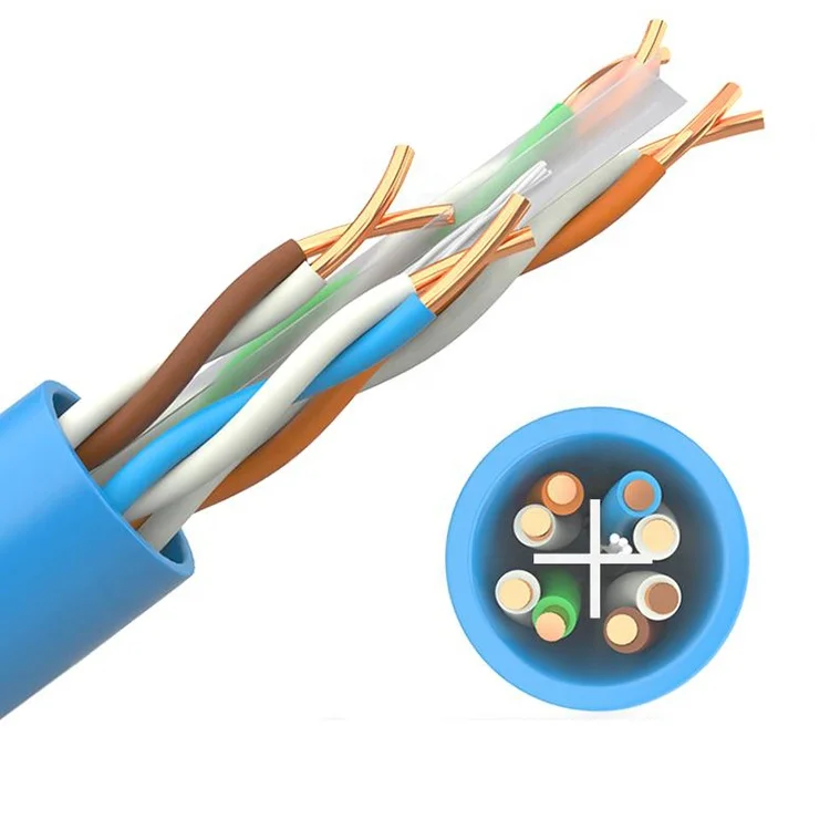 Oem Cat6 1000ft Bulk Cable 100 Pure Solid Bare Copper 23awg