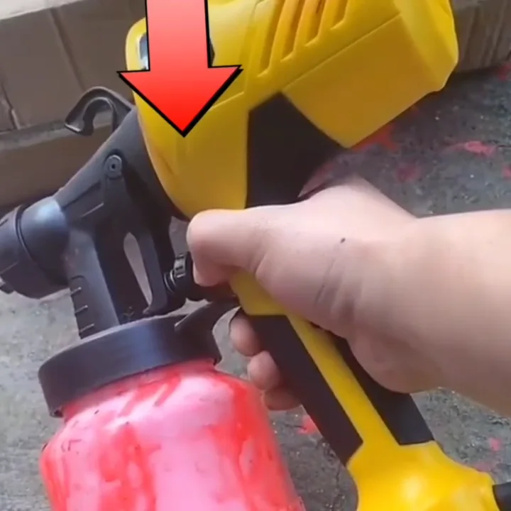 Mini 200mm Mental Power Rechargeable Wireless Nano Spray Gun For Pepper