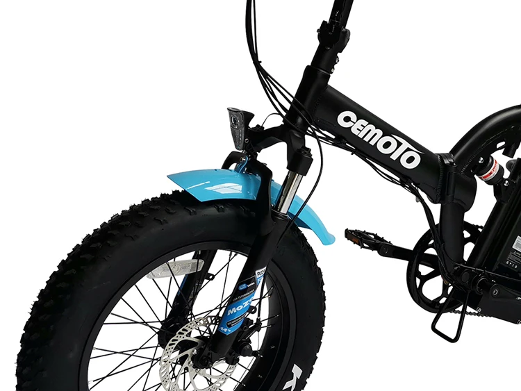 electric fat tire folding bike