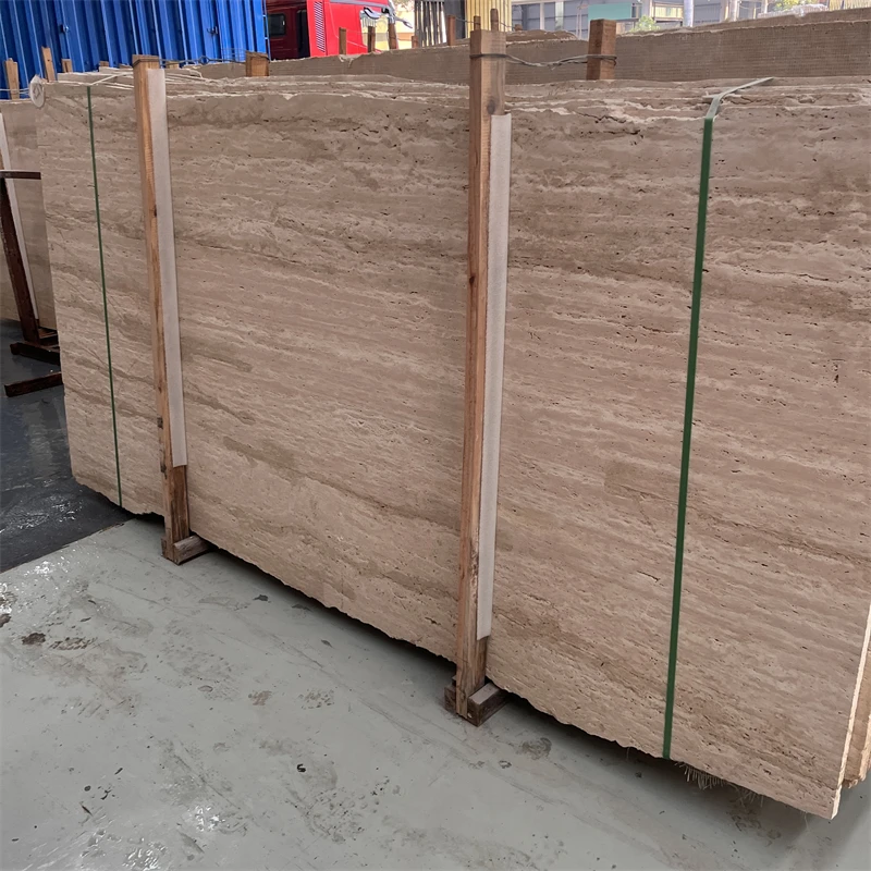 product wholesale customized beige travertine slab modern outdoor marble tile exterior wall cladding floor countertop competitive price-1