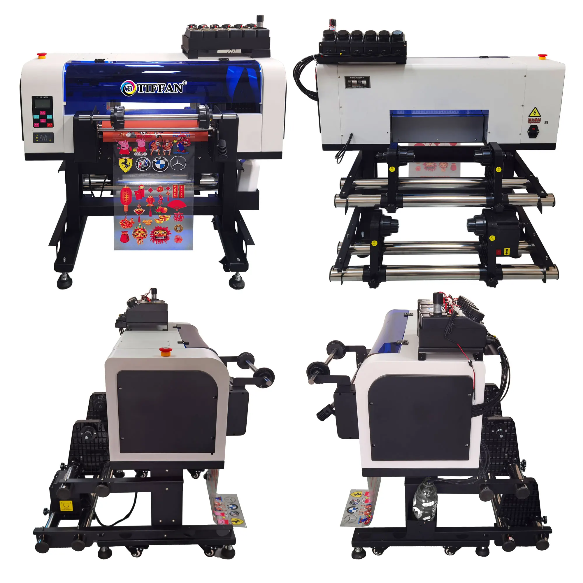 Easy to Operate 12 Inches A3 30cm 30 cm UV DTF Roll to Roll Printer UV ...
