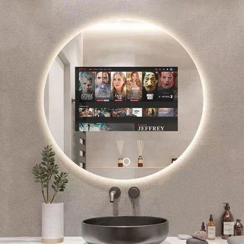 New Design Smart Led Mirror Bathroom Vanity Smart Touch Mirror For 