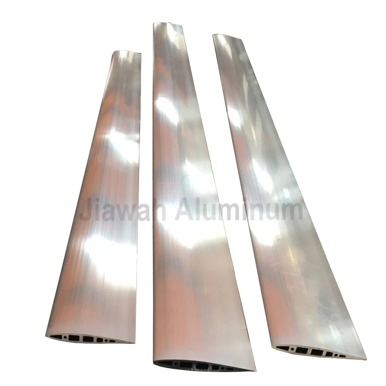 CNC Machined 6061 T6 Aluminium Profile for Boating Mast / Orange Anodizing Aluminium Extrusion for Hydrofoil Kiteboarding
