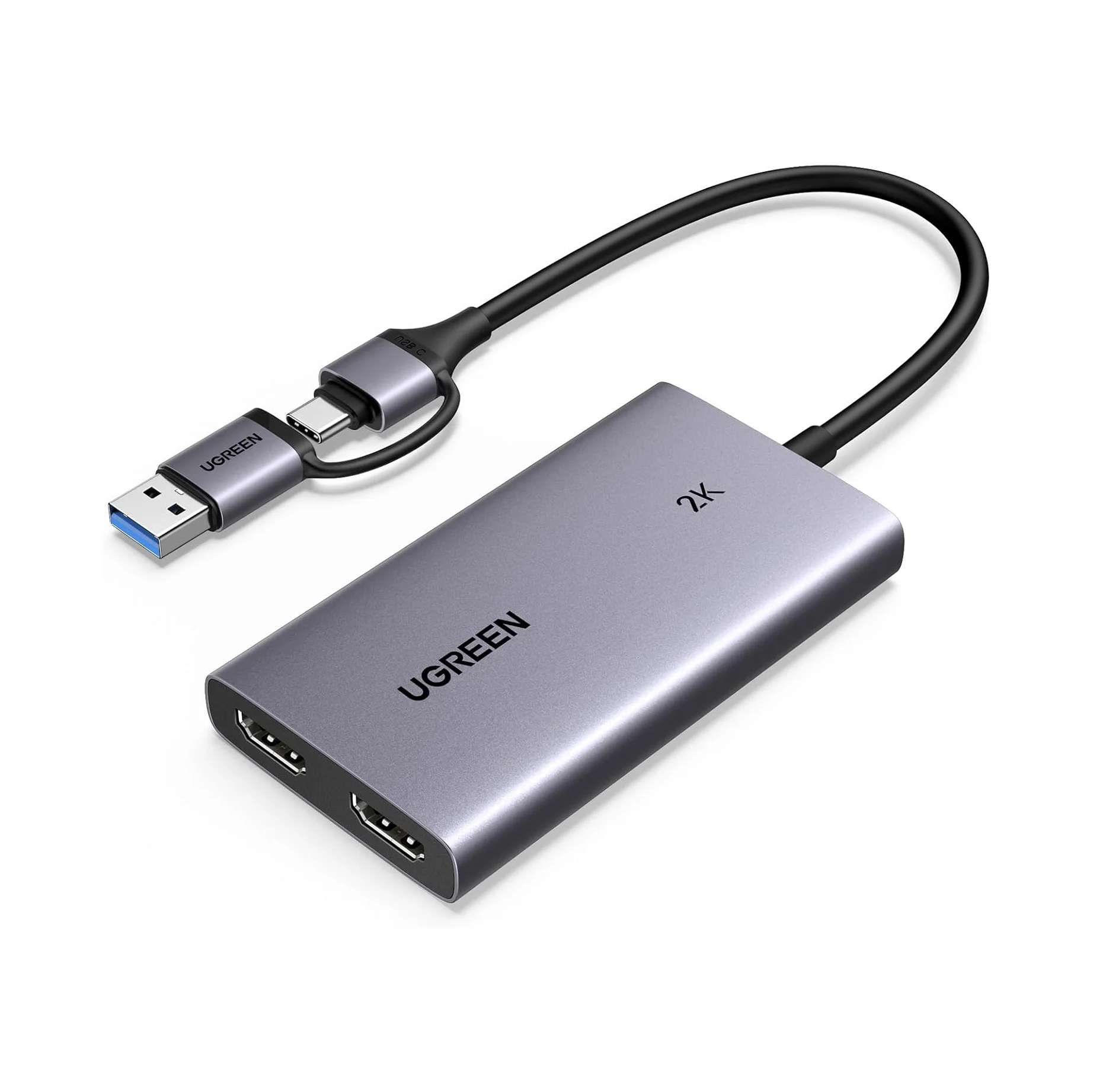 UGREEN キャプチャーカード 1080P 60FPS 2K@30Hz Amazon.com: UGREEN 2K@30Hz Video Capture Card 4K Input HDMI