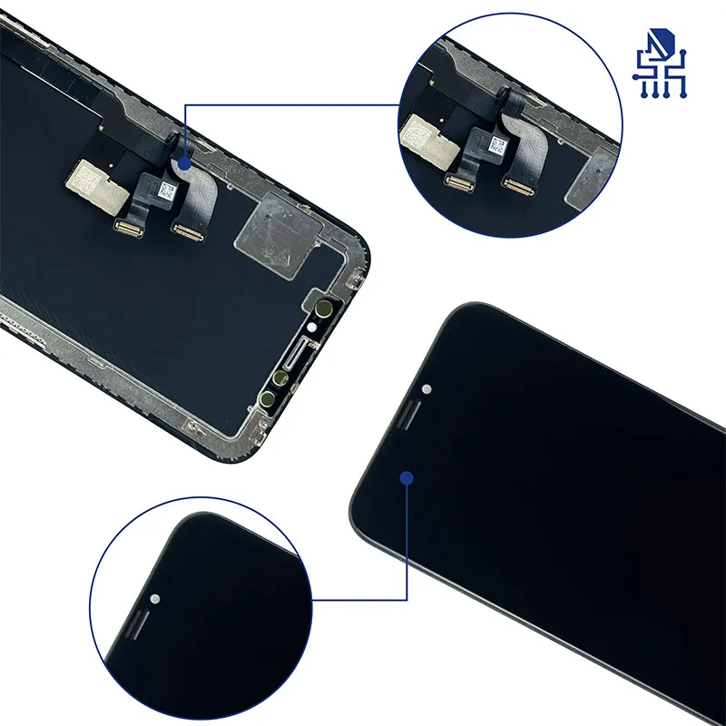 Mobile Phone GX Old X Hard LCD Screen for iPhone X Display