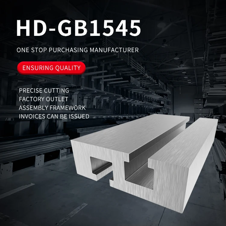 product industrial extruded aluminum profile 1545 assembly frame with grooves on both sides engraving machine panel-2