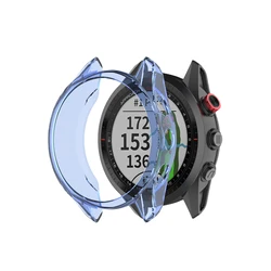 Для Garmin подход S62 ТПУ Корпус часов защитное покрытие для экрана из протекторы чехол для Garmin подход S62 чехол из термопластика смарт-браслет в виде ракушки