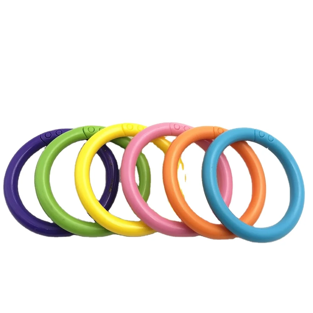 Plastic Colored Rings Kids  Kids Ring Plastic Accessories