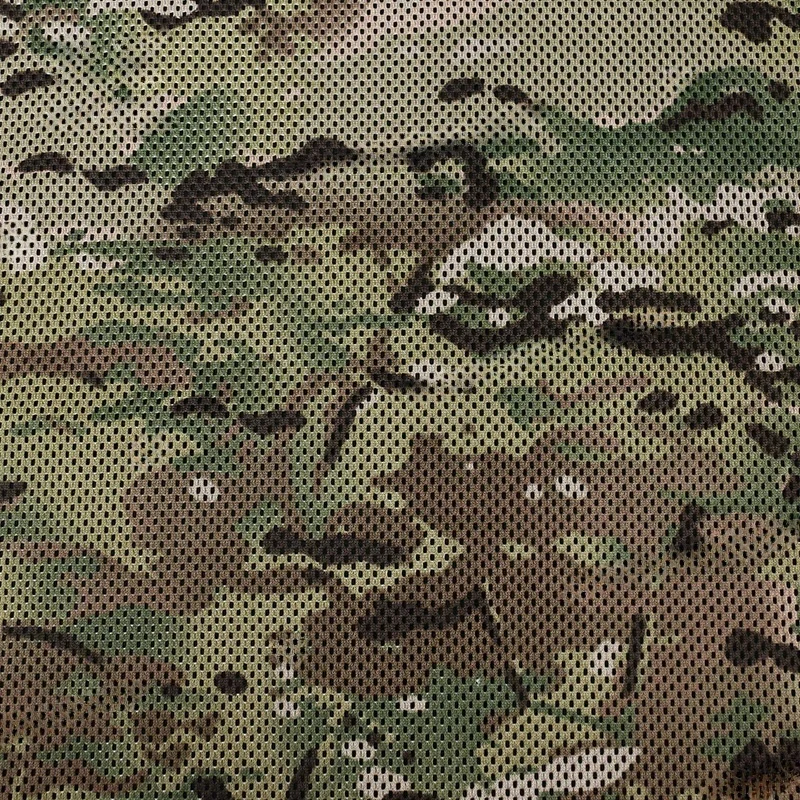 FG Russian Jungle Ruins Camouflage - Heavy Mesh Fabric