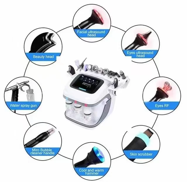 8im 1 フェイシャルケアマシン 8 in 1 Multifunction Skin Care Machine – TopSpaSupply.com
