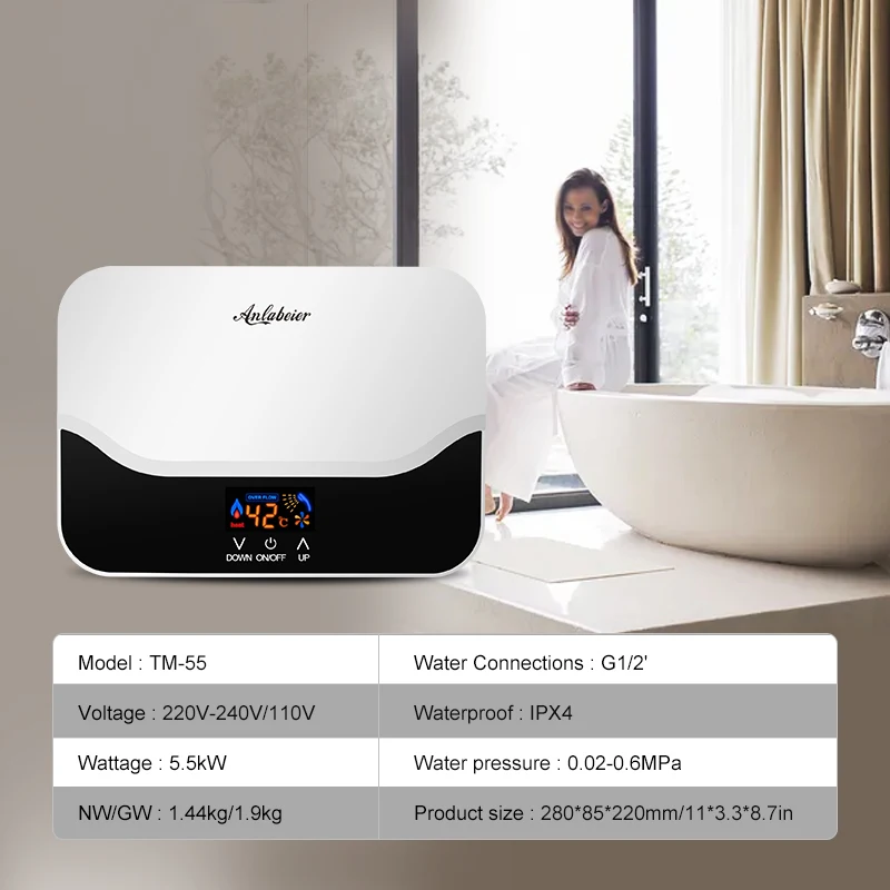 Wholesale Speed heat 5500W electric water heater bathroom household shower  machine shower water heater set From m.alibaba.com