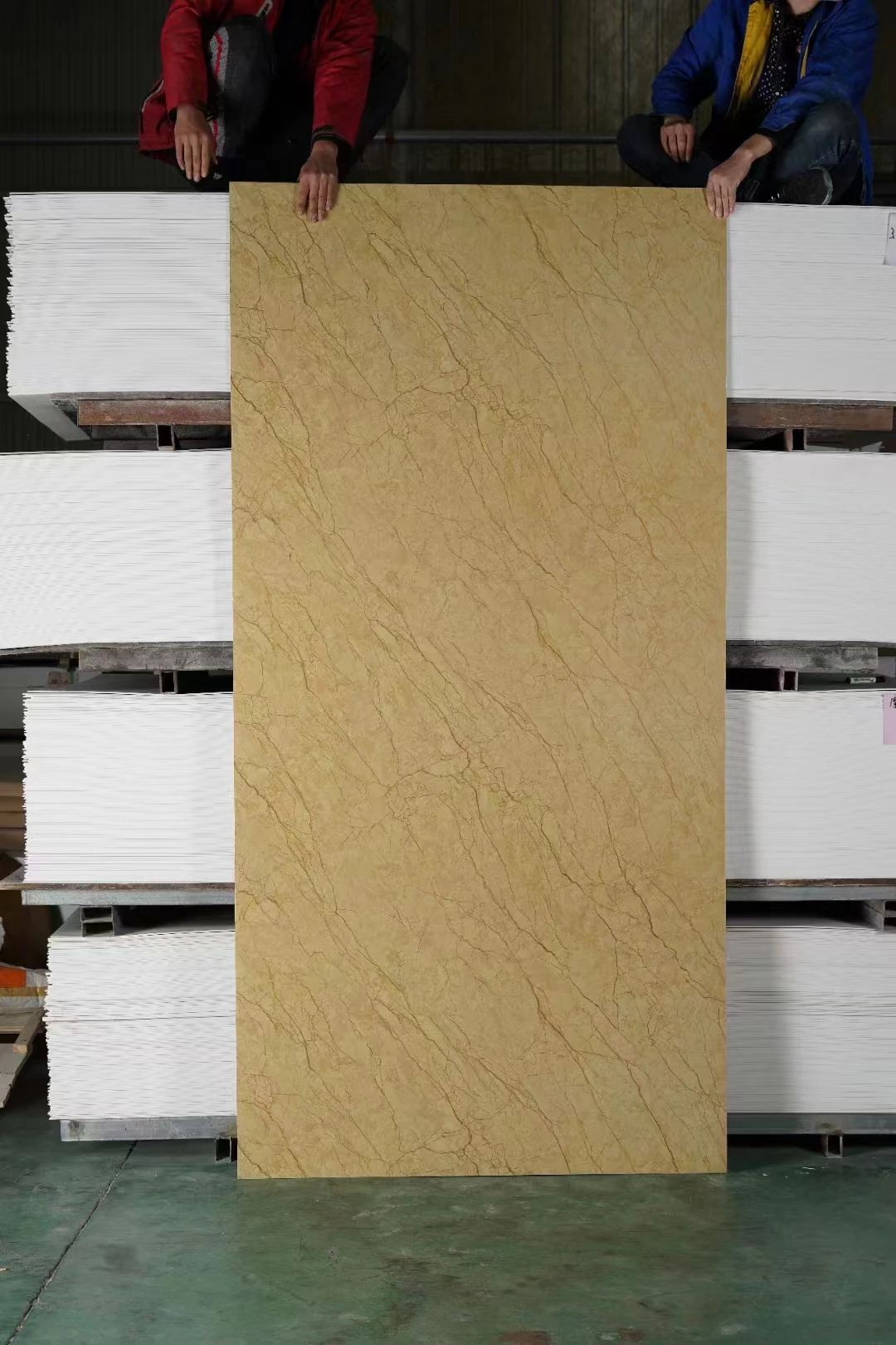 Guangmei GM-001 4x8ft PVC UV Wall Panel Marble Alternative 3mm ...
