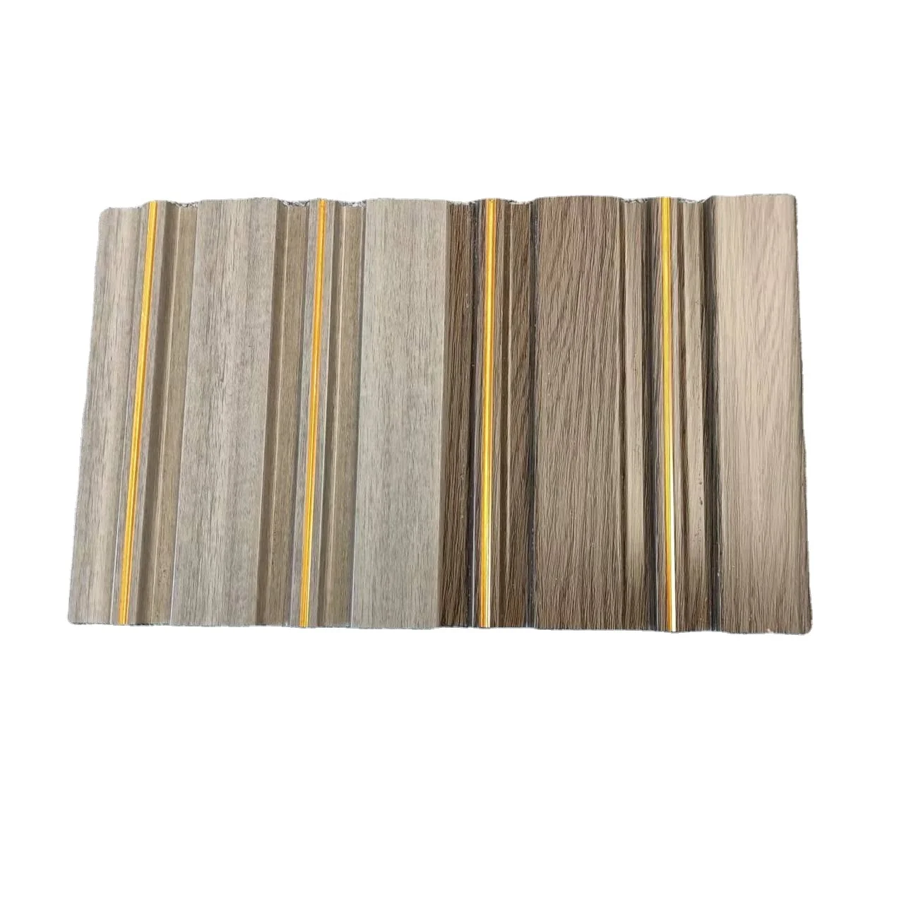 Free Sample Natural Wooden Colors PS Cladding  Decorative Wall Panel for Home Decoration
