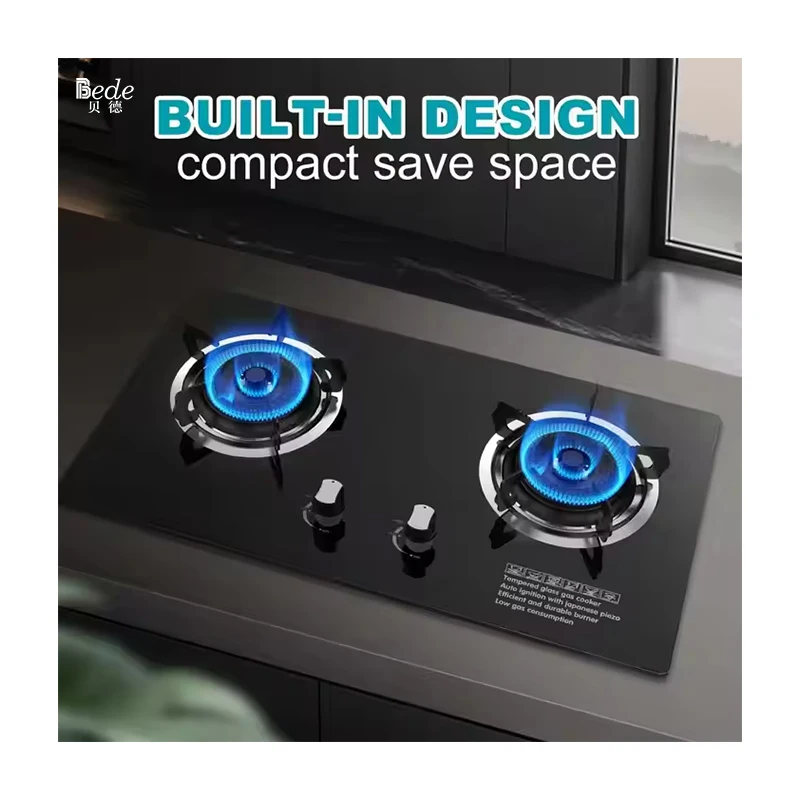 Low Cost Stand Multi-Cooker Cooktop Gas Stove Cooker Euro 2 Burner Kerosene Gas Cooking Stove