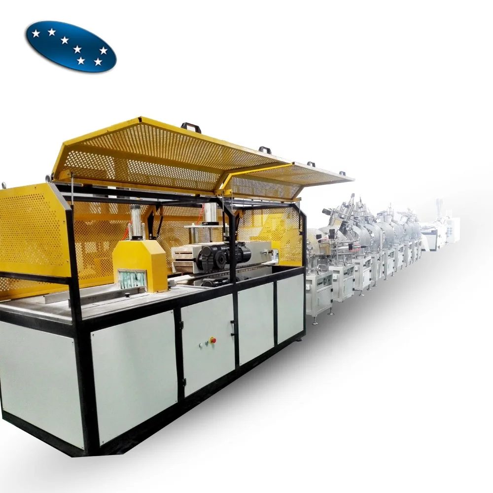PVC Window Profile windows Sill Extrusion Line WPC Door Board Door Frame Profile Making Machine for Sale