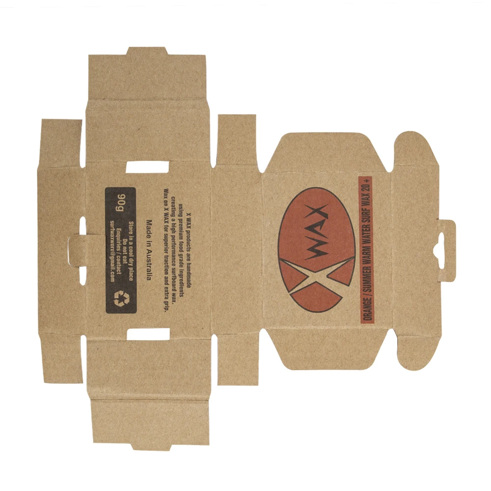 Hot Sale Corrugated Paper Packaging Box For Surf Wax