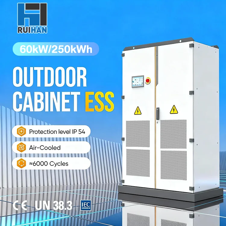 60 kW/250 kWh hybrid mikronet-inverter system tre-faset On/Off-grid LiFePO4 batteri solinvertere AC solenergilagring