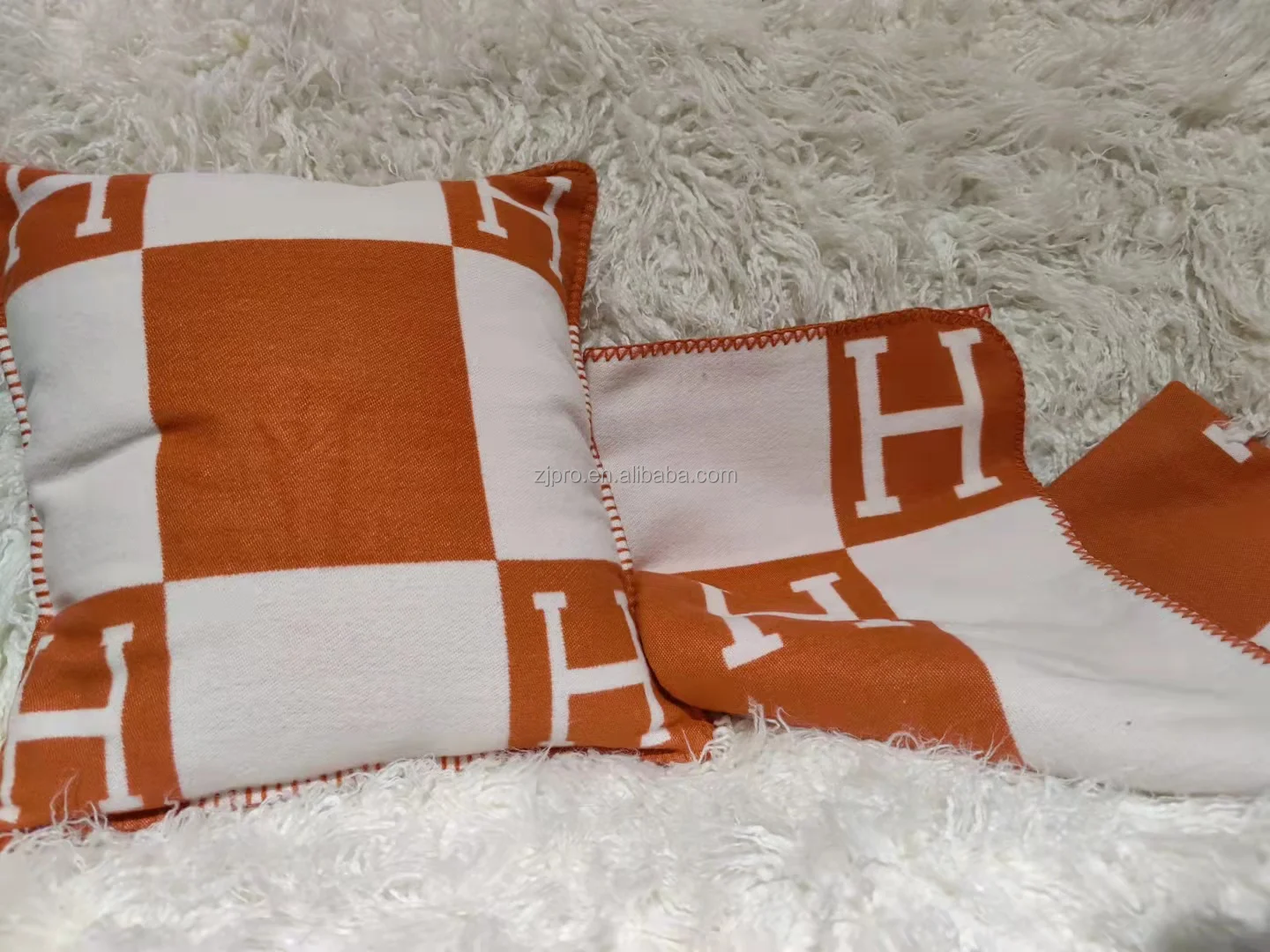 2023 Classic Luxury H Letter Throw Blanket Turkish Cashmere Wool Shawl