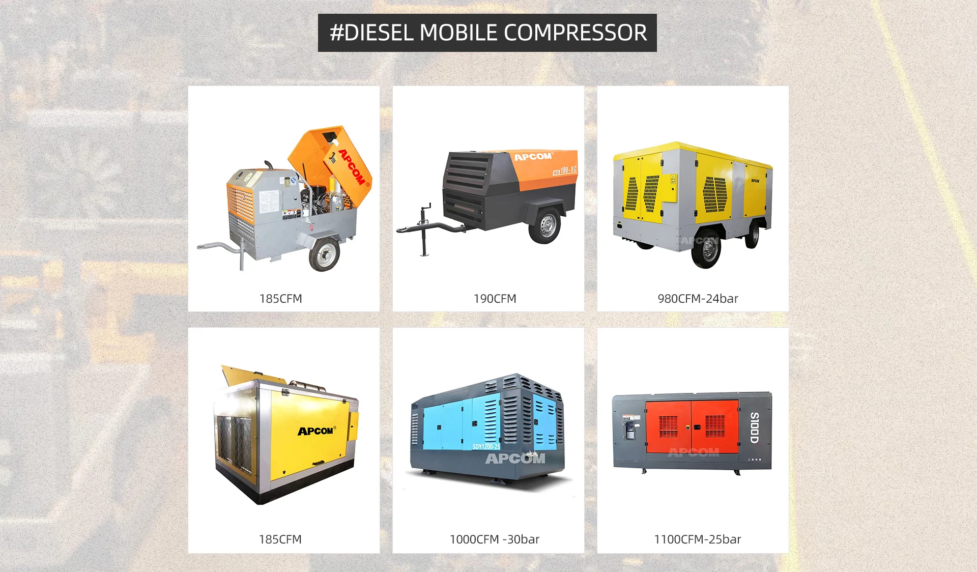 Shanghai APCOM Compressor Machine Co., Ltd. - Air Compressor