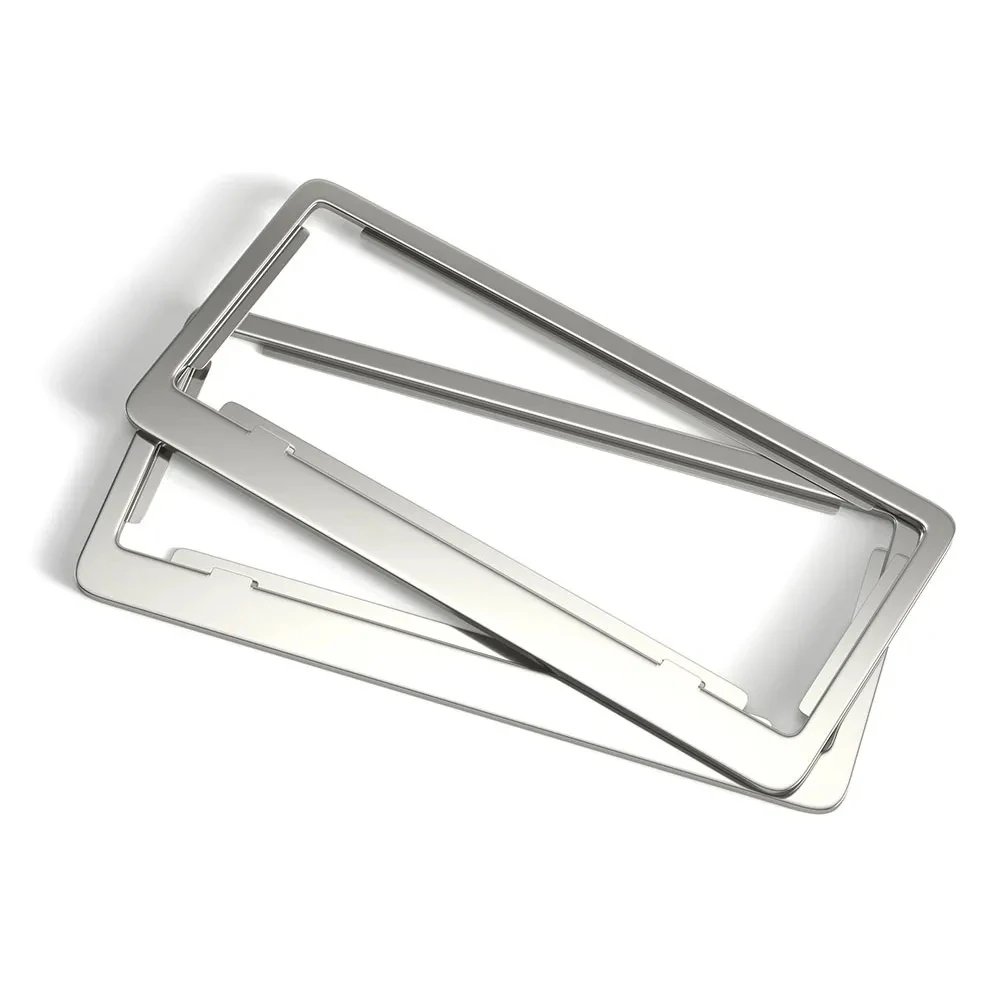 Custom Stainless Steel Car License Plate Frame Number License Plate for Australian Car factory