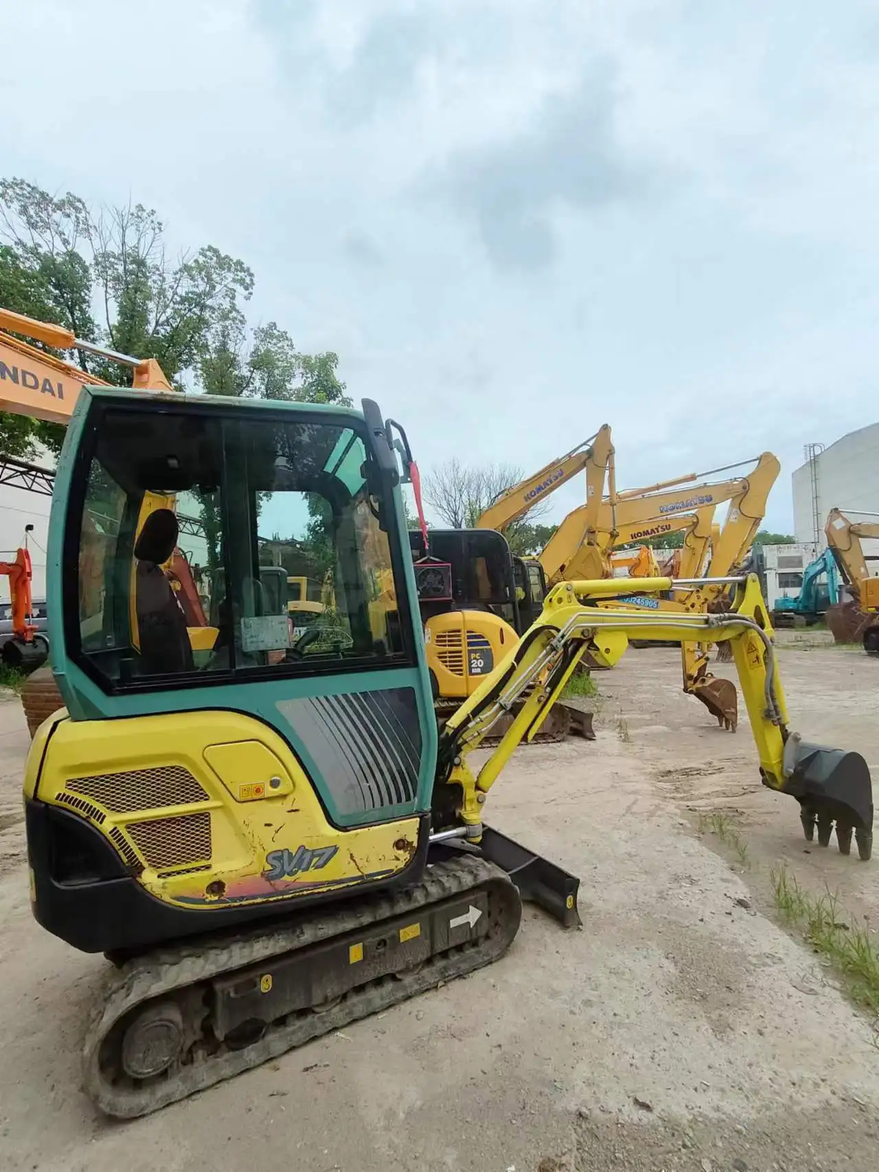 Original Japan Used Mini Excavator Yanmar Sv17 For Sale/ Second Hand