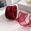 Burgundy*6cm*10 yards-bagged